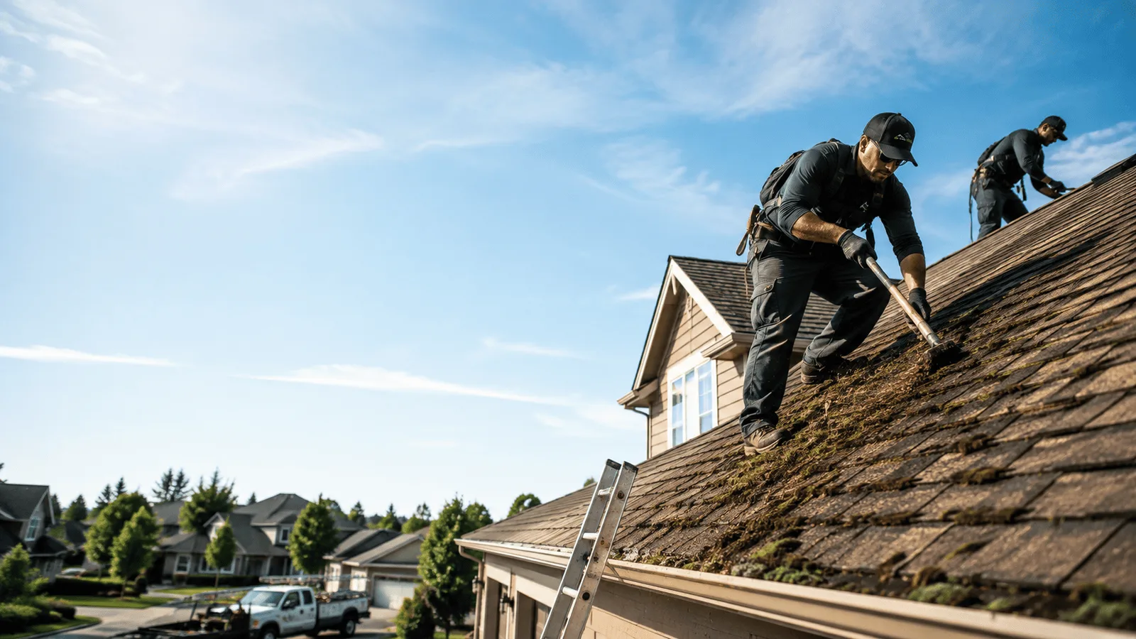 Roof Moss Removal in Glenwood Landing, NY near me